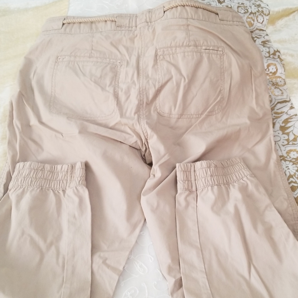 LOFT Drawstring Pants - Size 4 - Picture 5 of 8